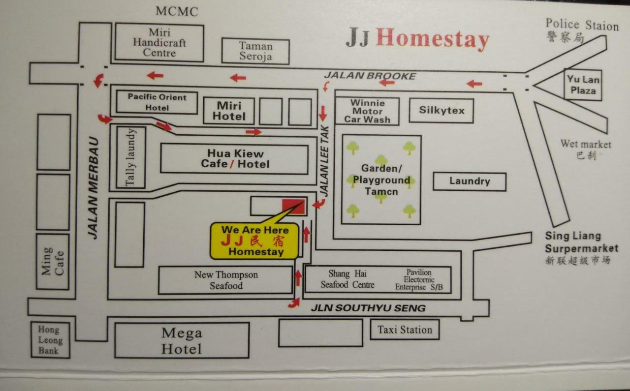 Jj Home2Stay Miri Bagian luar foto